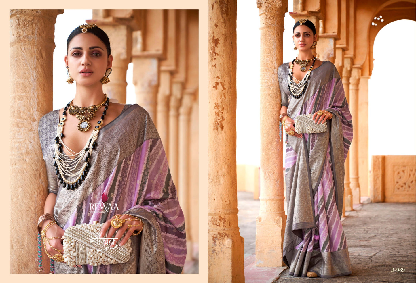 989 Anandam Rewaa Viscose Sarees