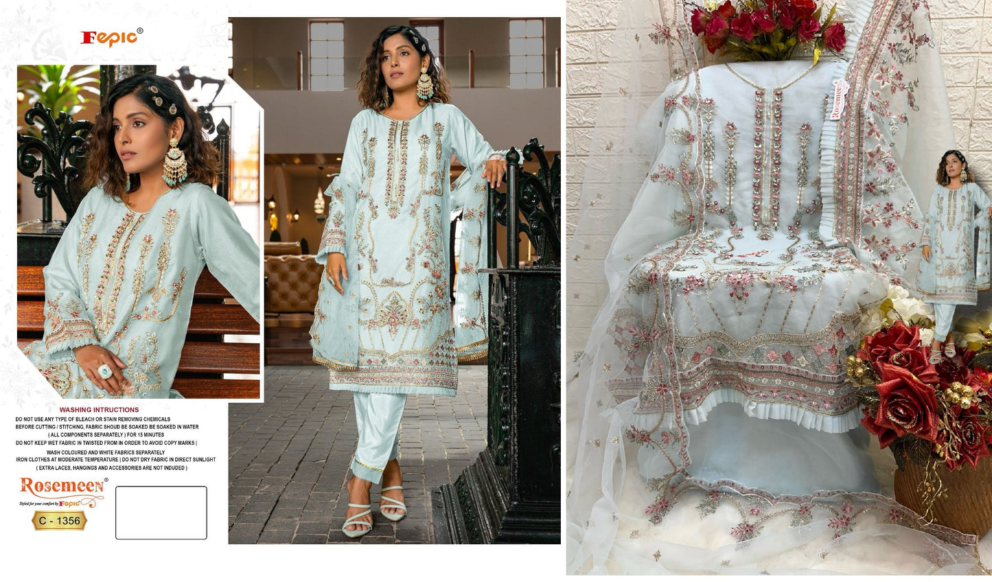 C-1356 Fepic Pakistani Salwar Suits
