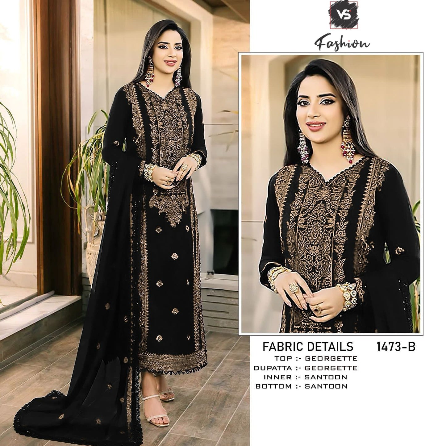 1473B Vs Fashion Pakistani Salwar Suits