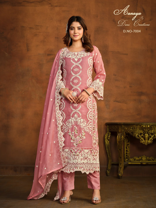 7004 Aanaya Vol 170 Dani Creation Unstitched Suits