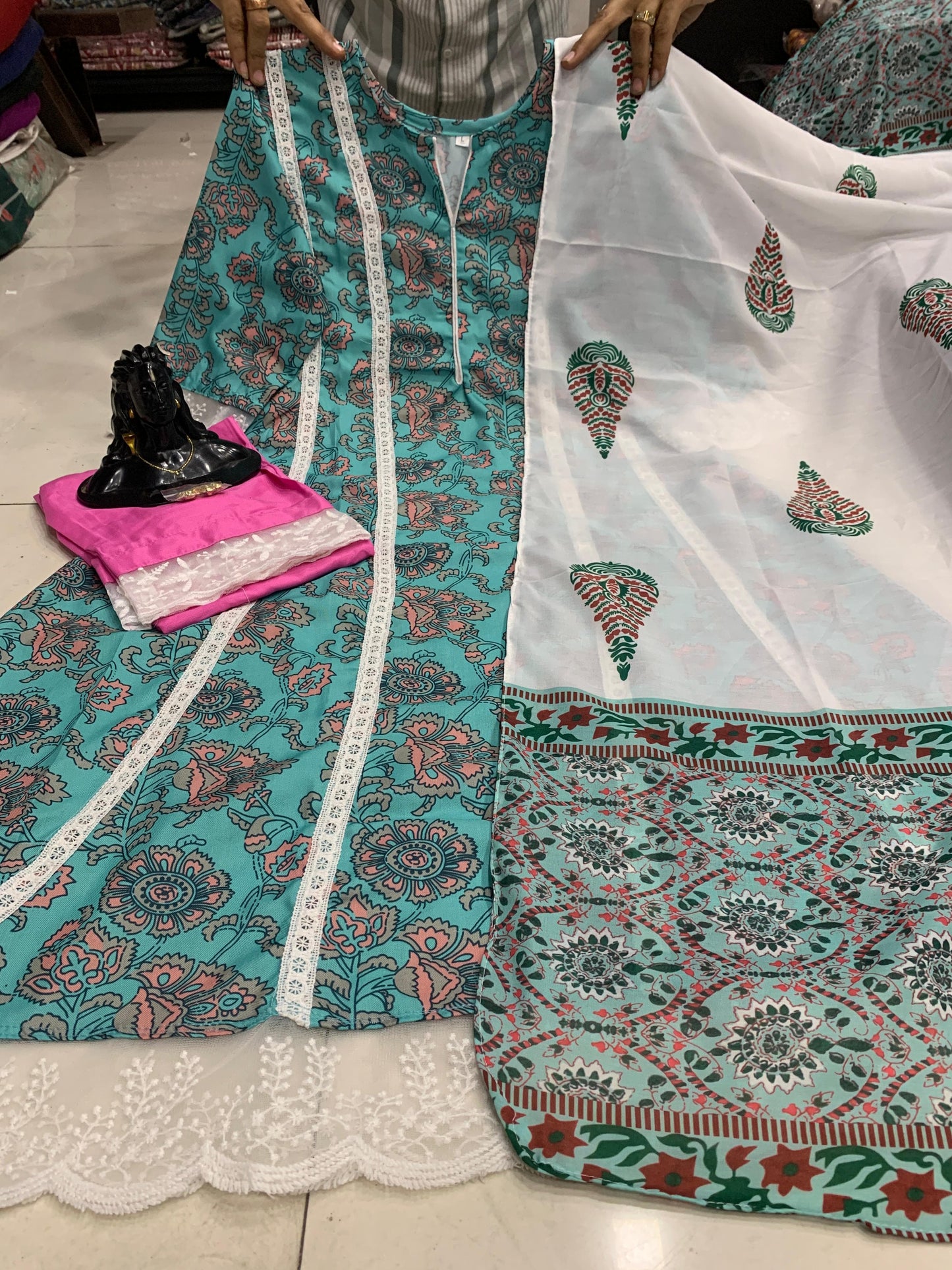 A Line Stscc Prints Karachi Readymade Suit