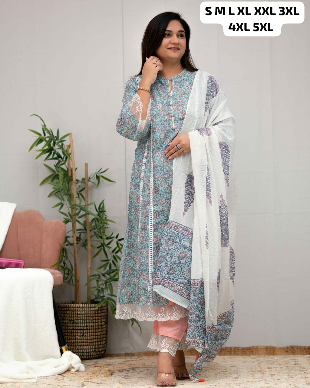 A Line Stscc Prints Karachi Readymade Suit