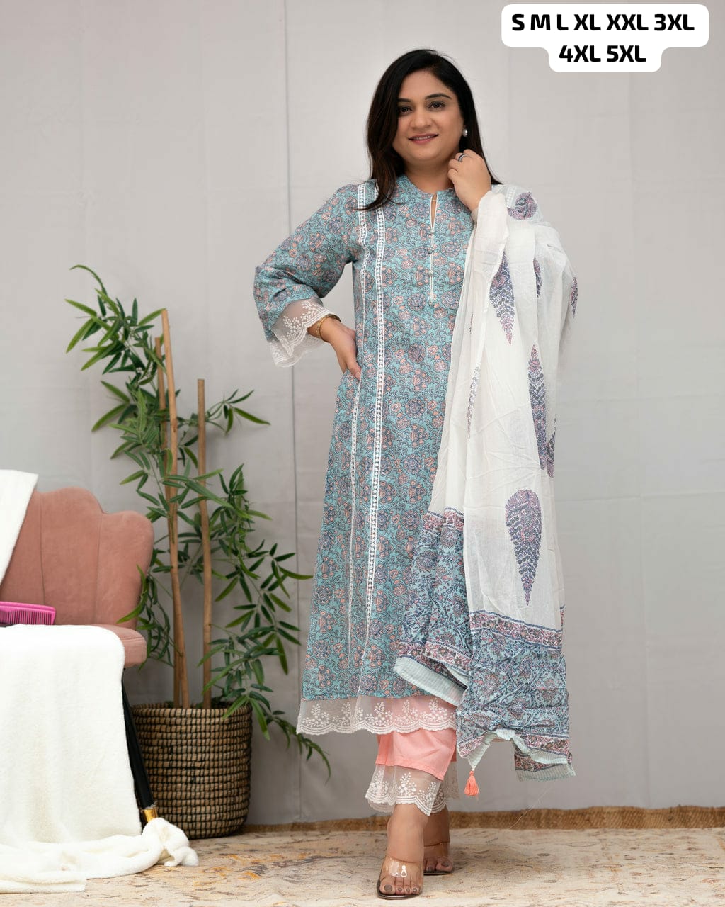 A Line Stscc Prints Karachi Readymade Suit