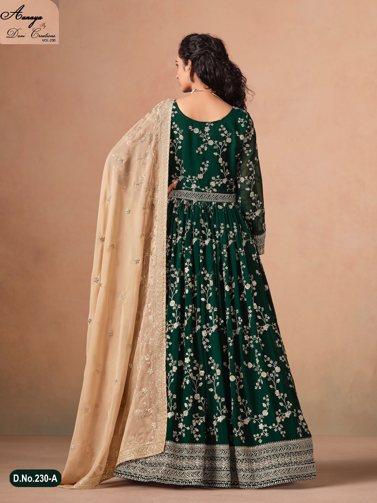 Aanaya Vol 230A Dani Creation Faux Georgette Pakistani Salwar Suits