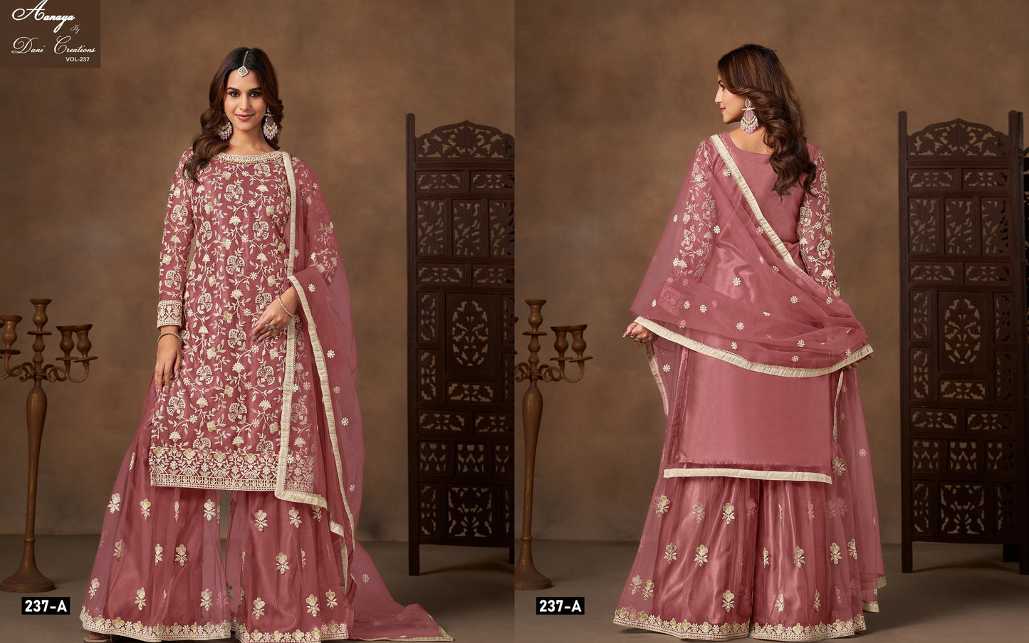 Aanaya Vol 237-A Dani Creation Net Pakistani Salwar Suits