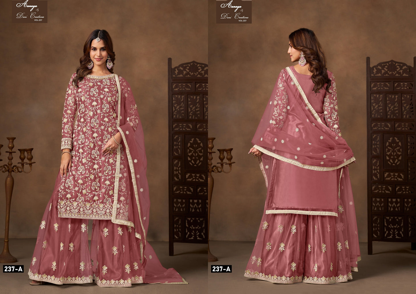 Aanaya Vol 237A Dani Creation Net Pakistani Salwar Suits