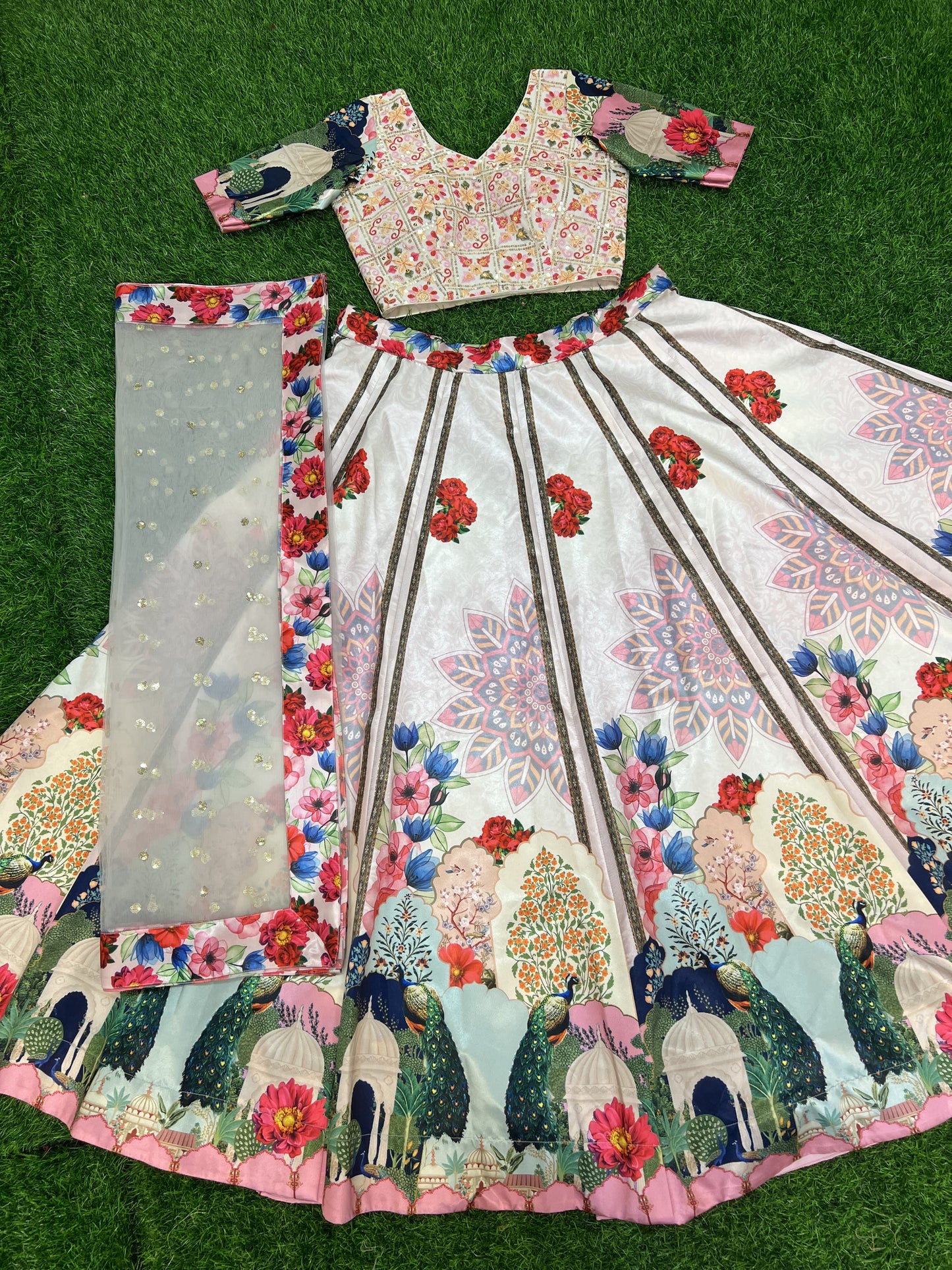 Ab-621 Stast Embroidery Readymade Lehenga Choli