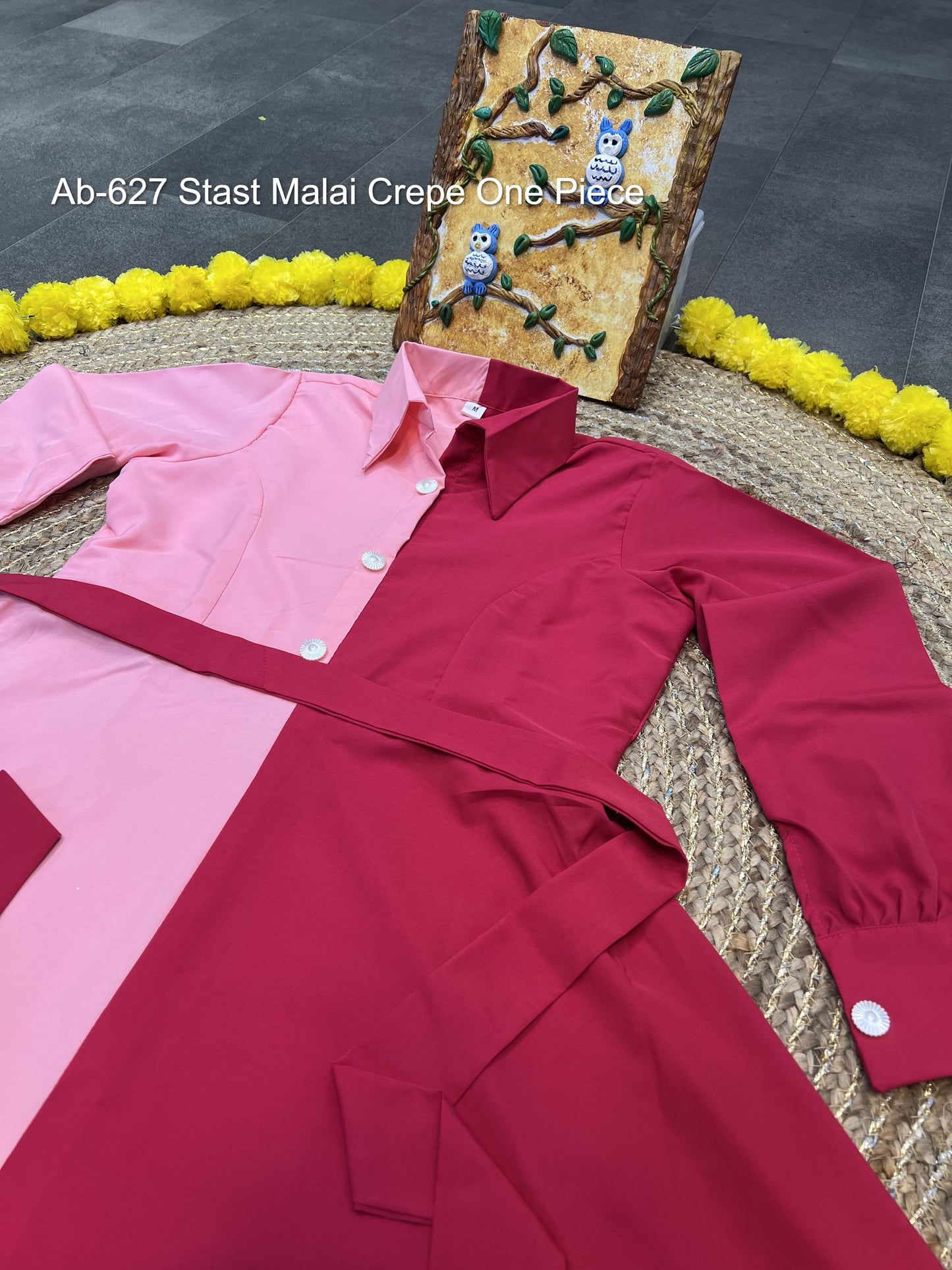 Ab-627 Stast Malai Crepe One Piece