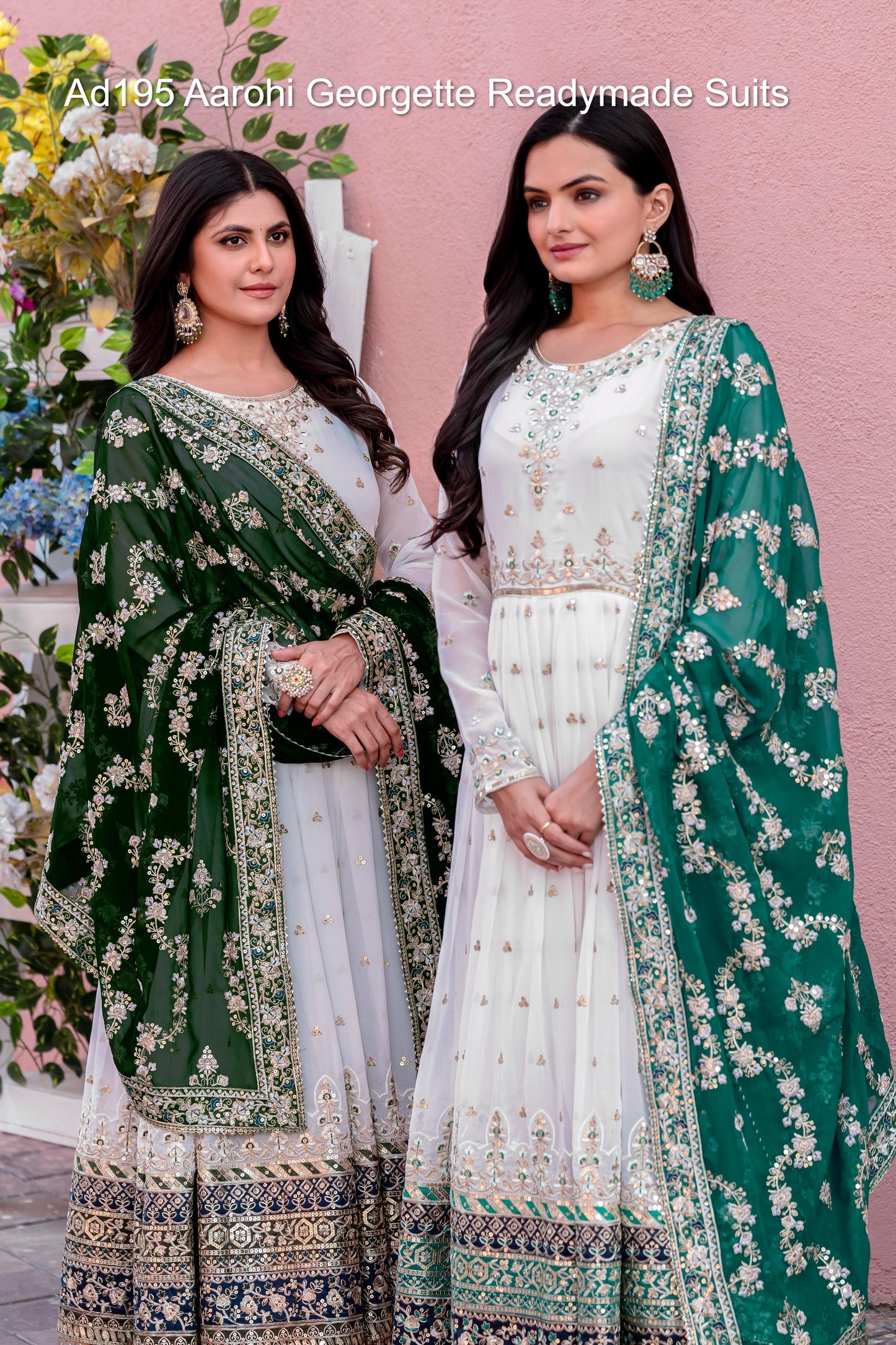 Ad195 Aarohi Georgette Readymade Suits