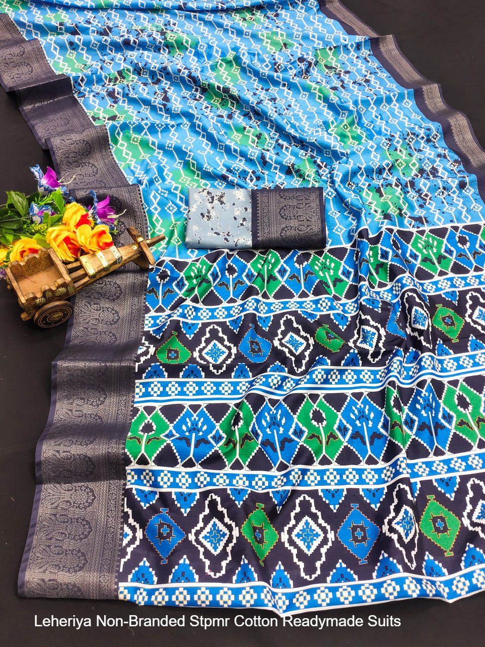 Adrika Colours Non-Branded Stmah Dola Silk Sarees