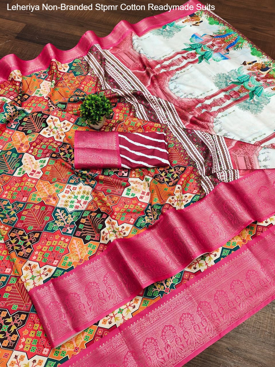 Adrika Colours Non-Branded Stmah Dola Silk Sarees