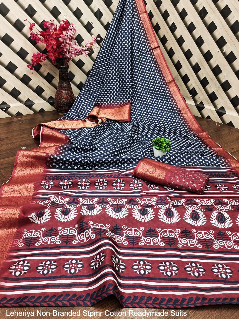 Adrika Colours Non-Branded Stmah Dola Silk Sarees