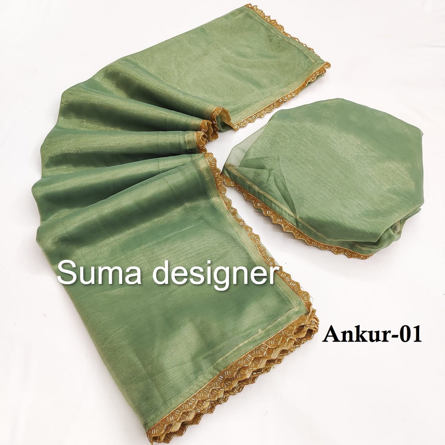 Ankur-01 Suma Designer Twill Net Sarees