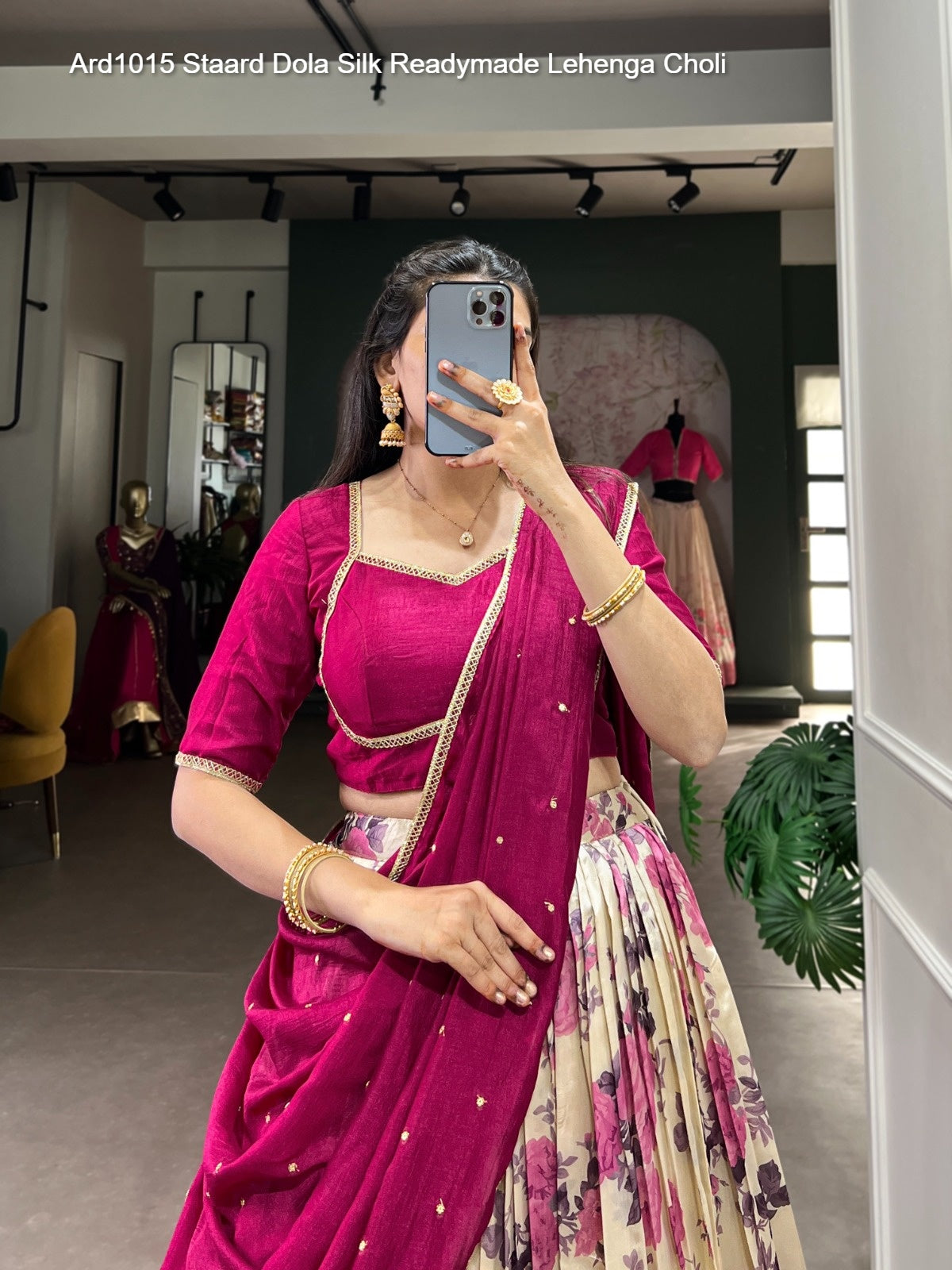 Ard1015 Staard Dola Silk Readymade Lehenga Choli