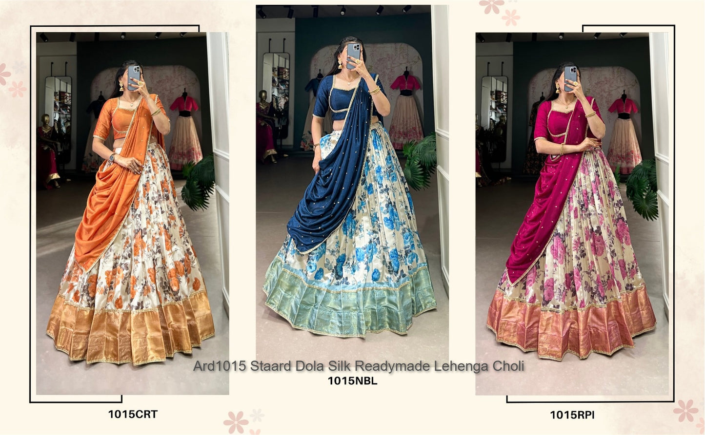 Ard1015 Staard Dola Silk Readymade Lehenga Choli