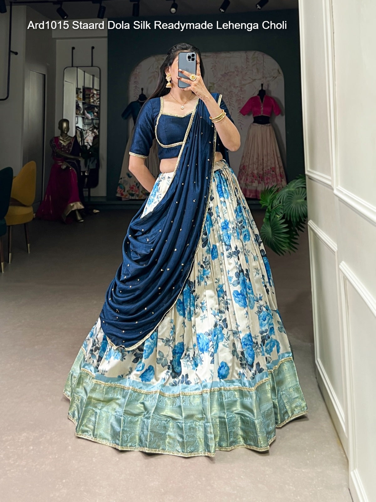 Ard1015 Staard Dola Silk Readymade Lehenga Choli
