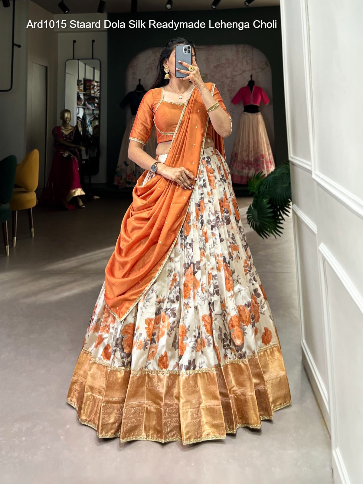 Ard1015 Staard Dola Silk Readymade Lehenga Choli