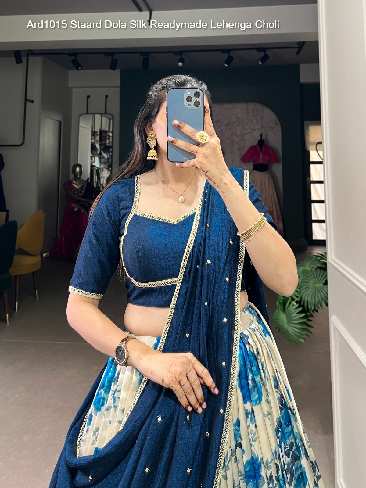 Ard1015 Staard Dola Silk Readymade Lehenga Choli