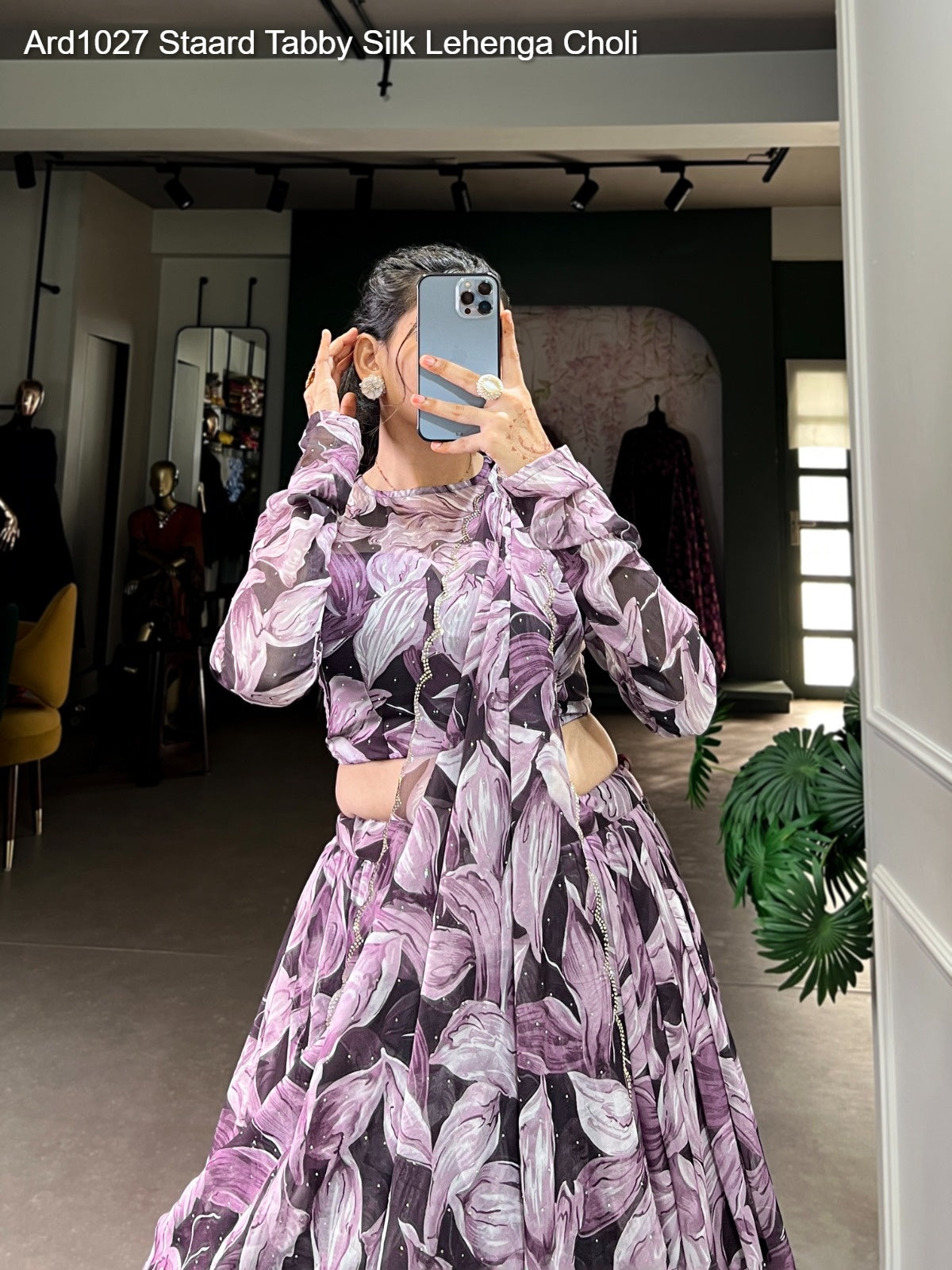 Ard1027 Staard Tabby Silk Lehenga Choli