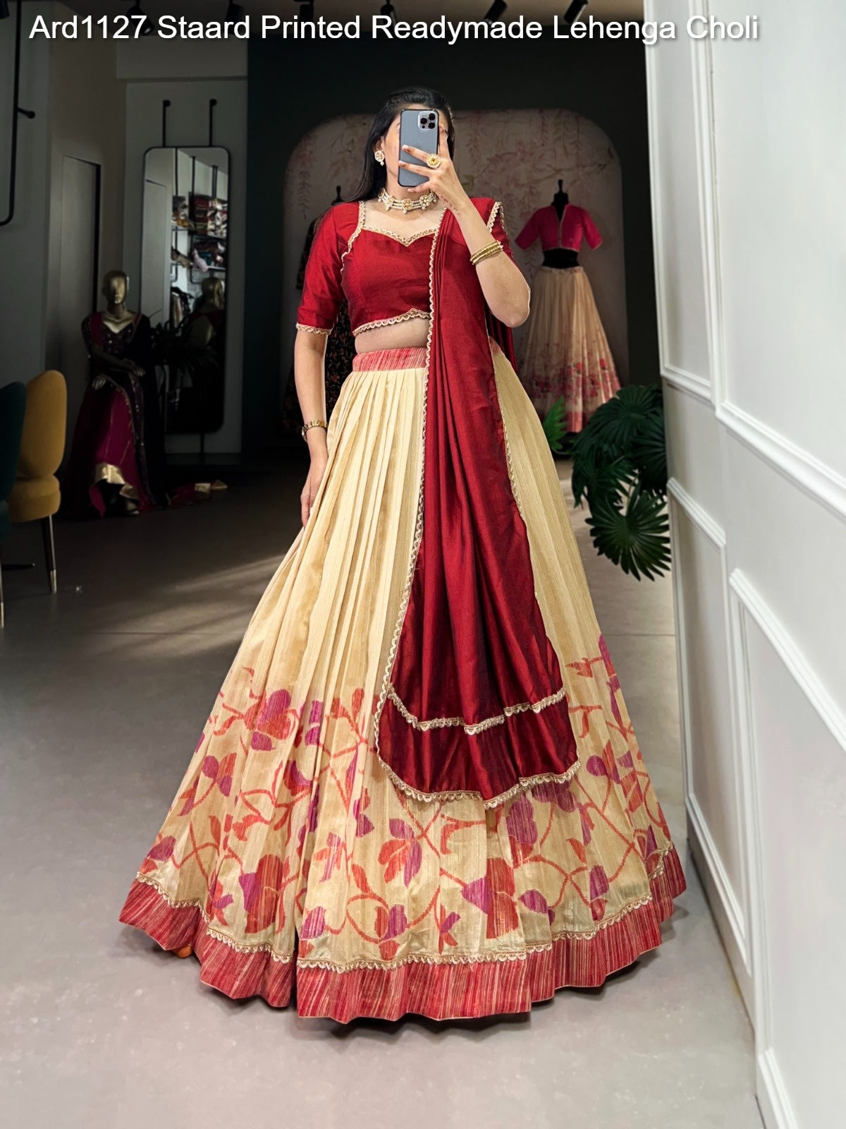 Ard1127 Staard Printed Readymade Lehenga Choli