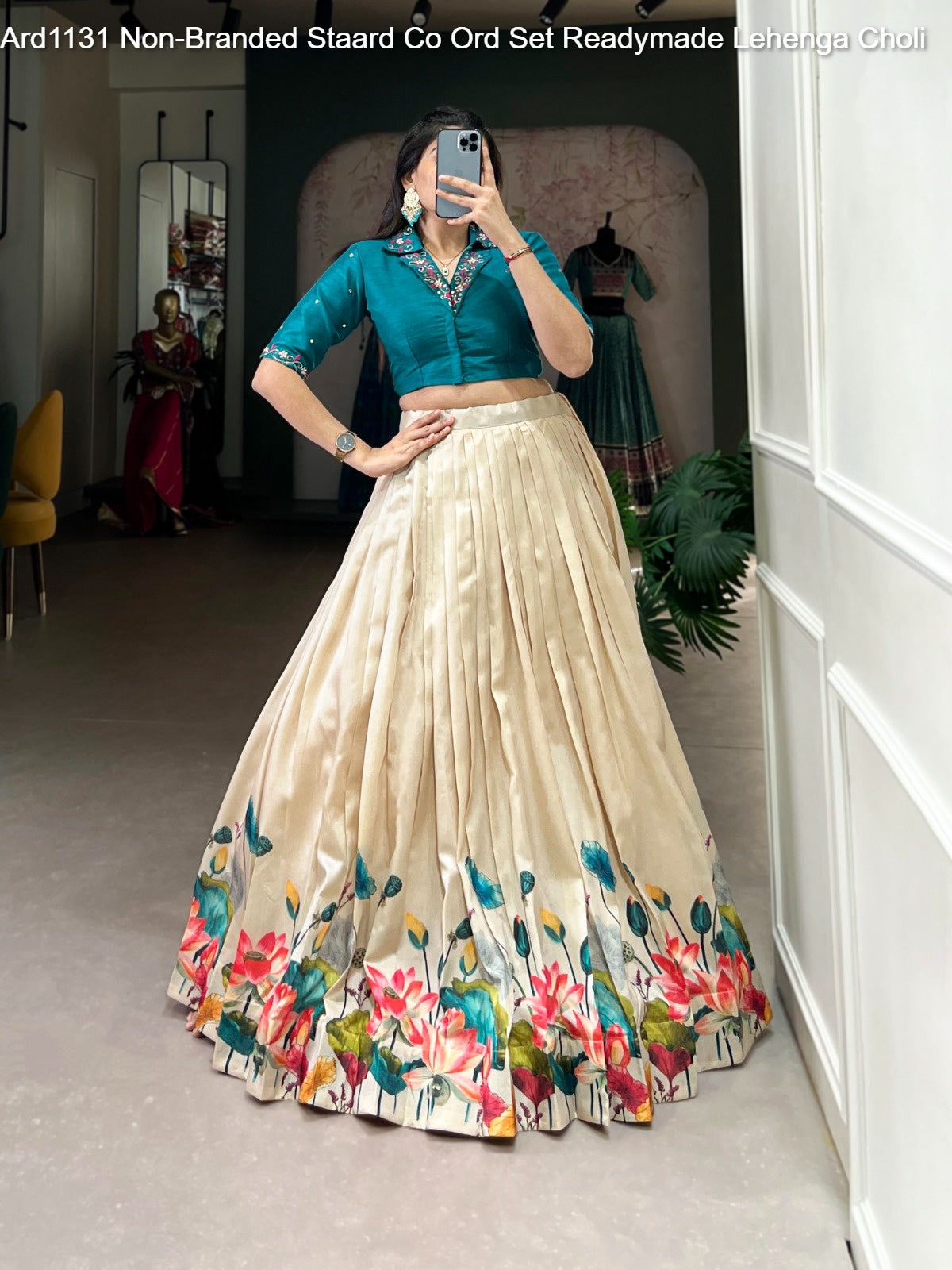 Ard1131 Non-Branded Staard Co Ord Set Readymade Lehenga Choli
