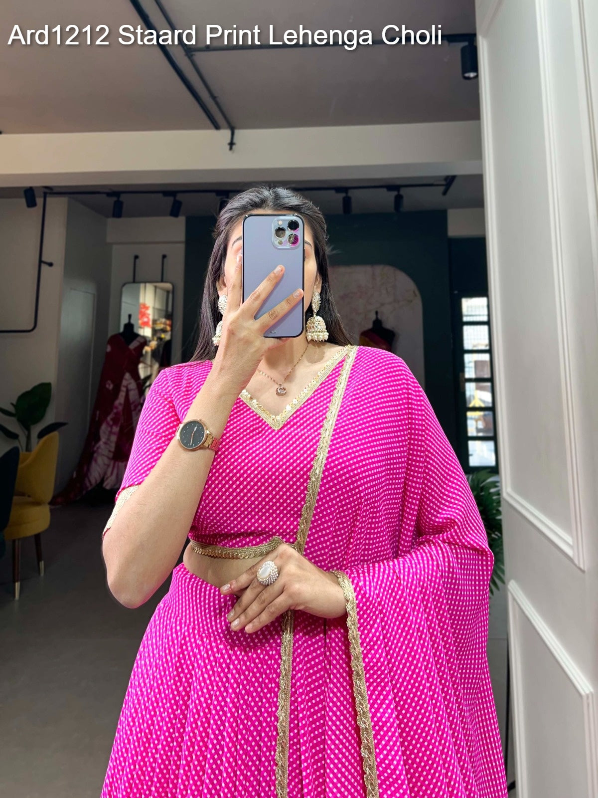 Ard1212 Staard Print Lehenga Choli