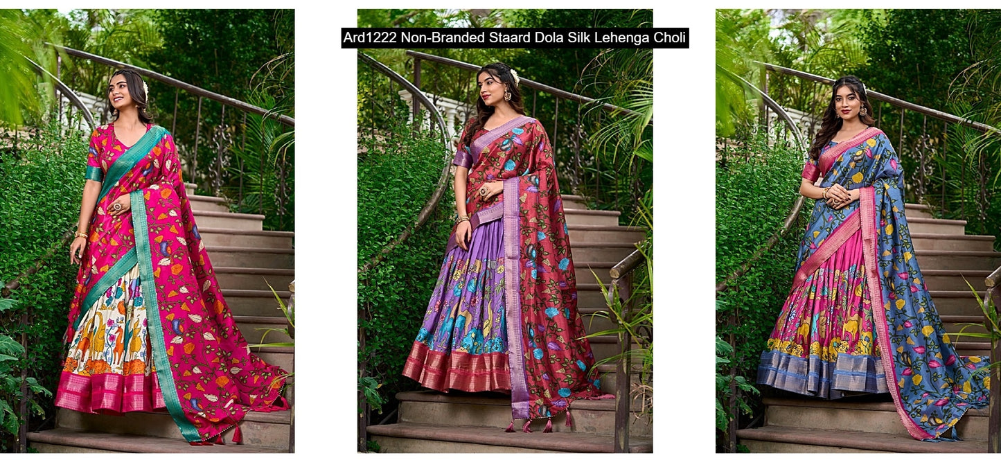 Ard1222 Non-Branded Staard Dola Silk Lehenga Choli