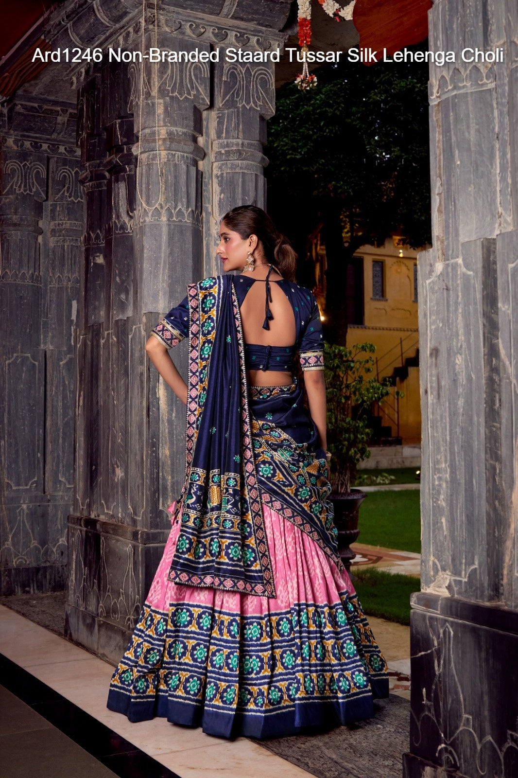 Ard1246 Non-Branded Staard Tussar Silk Lehenga Choli
