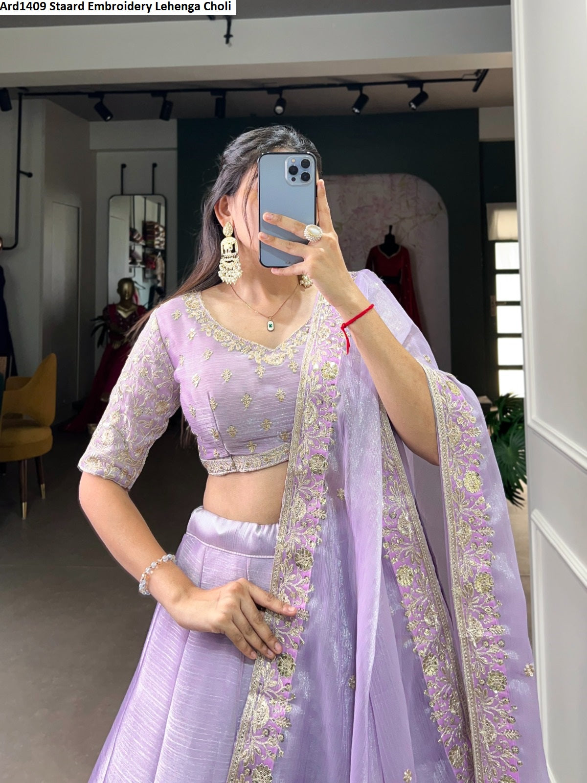 Ard1409 Staard Embroidery Lehenga Choli