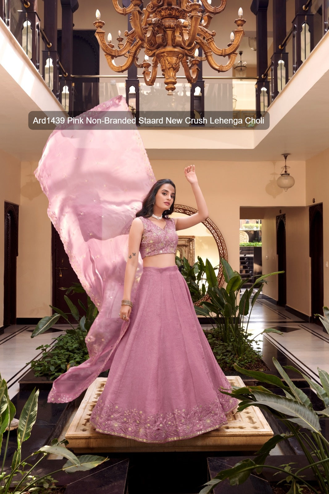 Ard1439 Pink Non-Branded Staard New Crush Lehenga Choli
