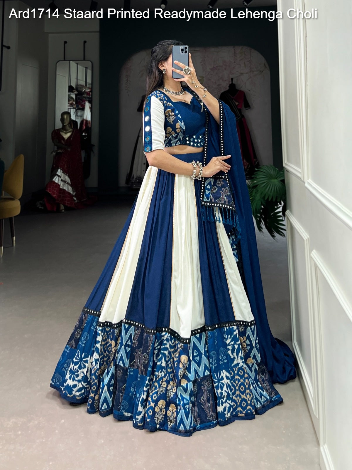 Ard1714 Staard Printed Readymade Lehenga Choli