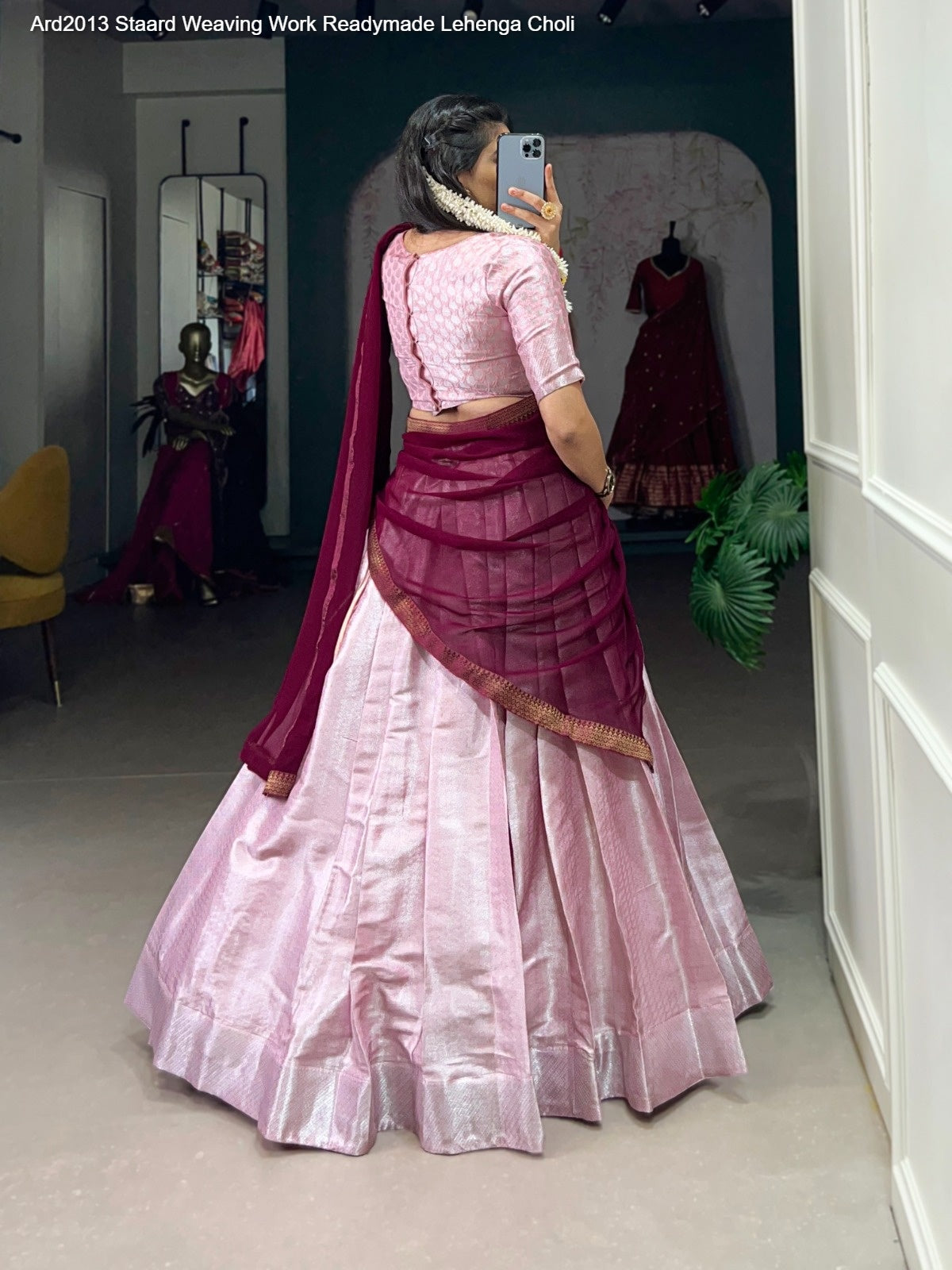 Ard2013 Staard Weaving Work Readymade Lehenga Choli