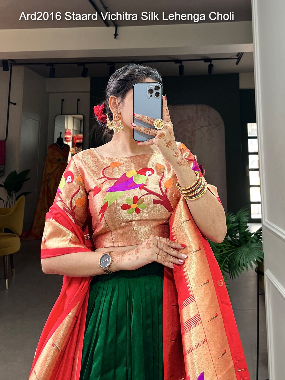 Ard2016 Staard Vichitra Silk Lehenga Choli