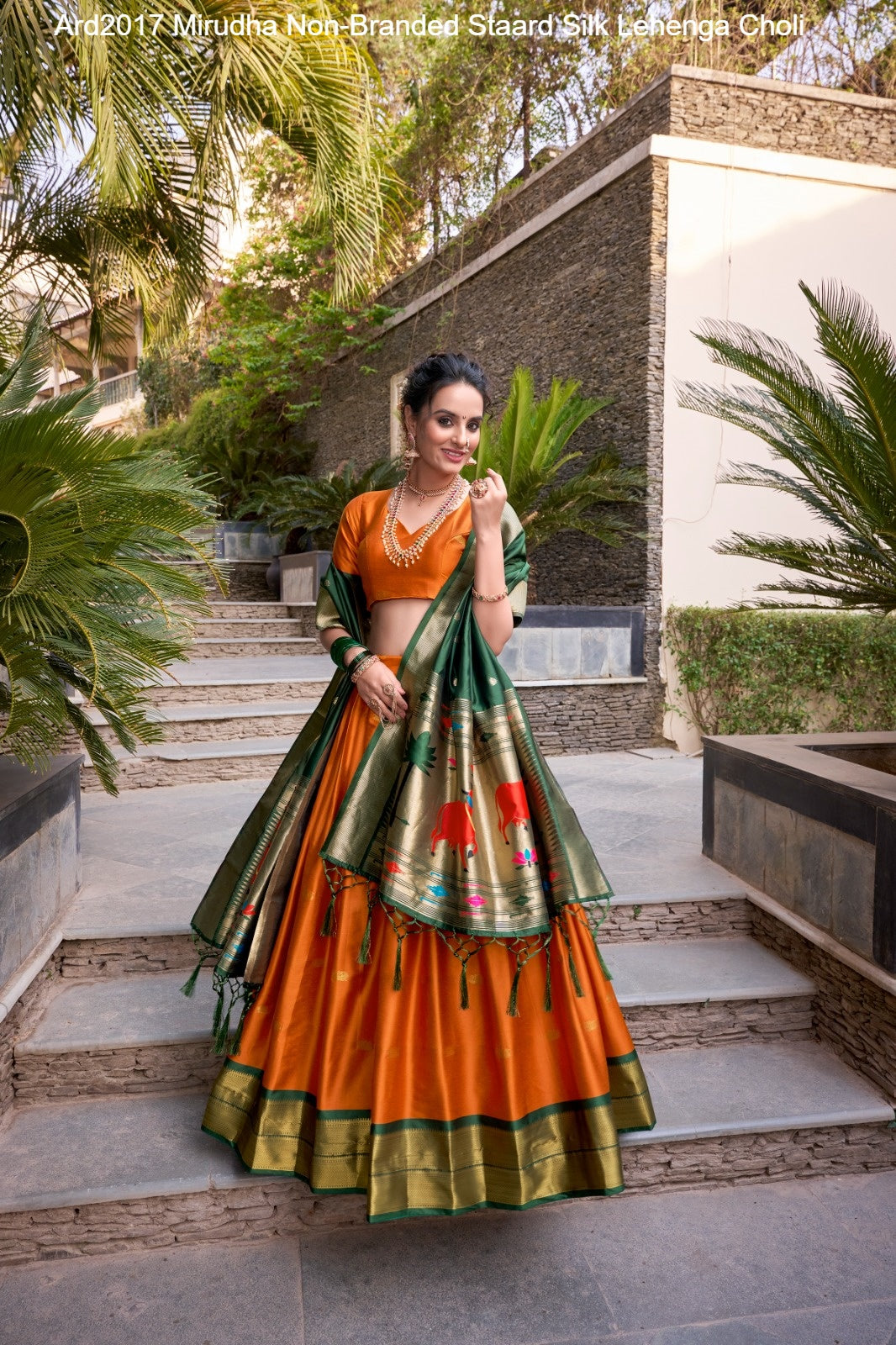 Ard2017 Mirudha Non-Branded Staard Silk Lehenga Choli