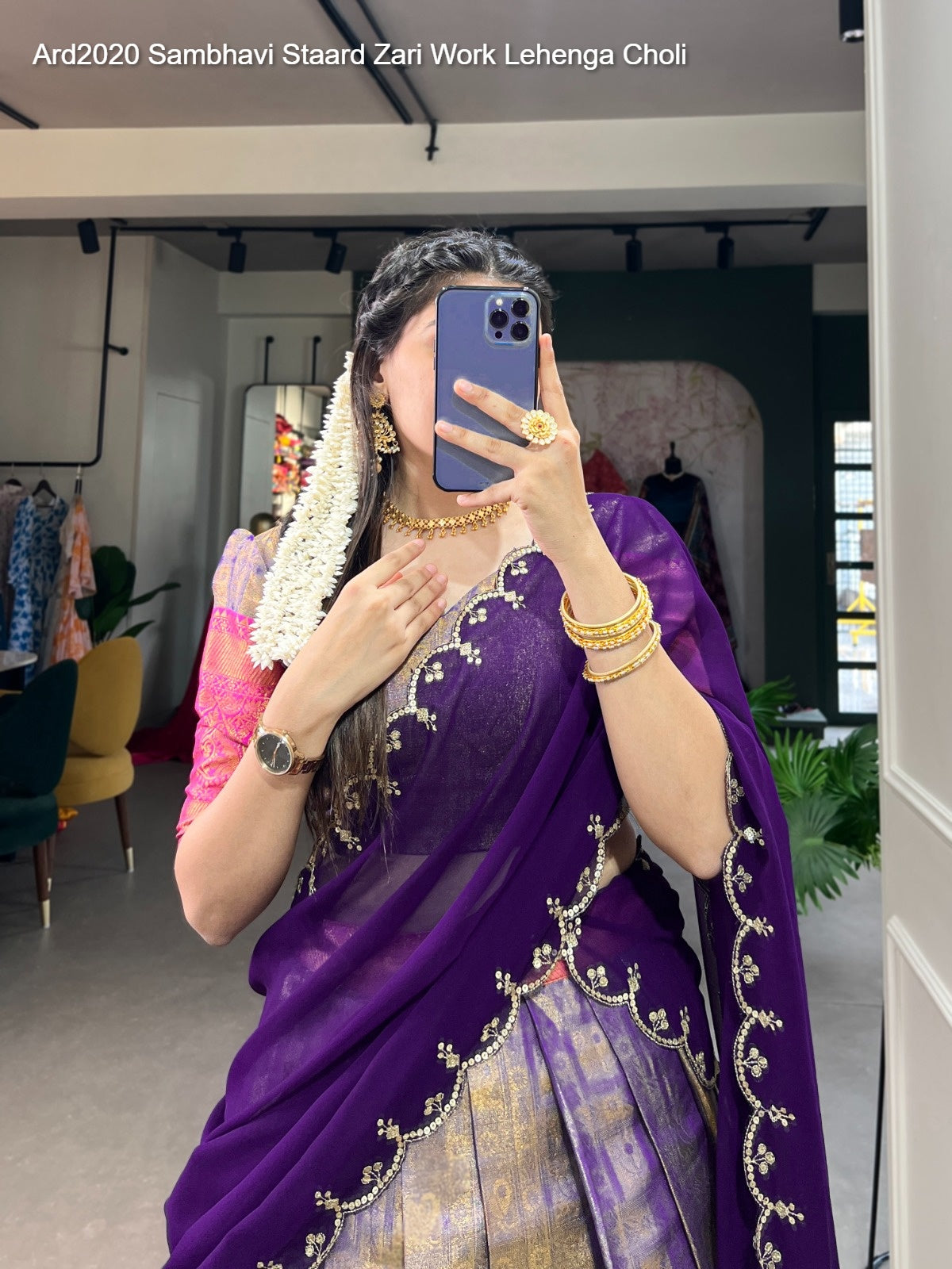 Ard2020 Sambhavi Staard Zari Work Lehenga Choli