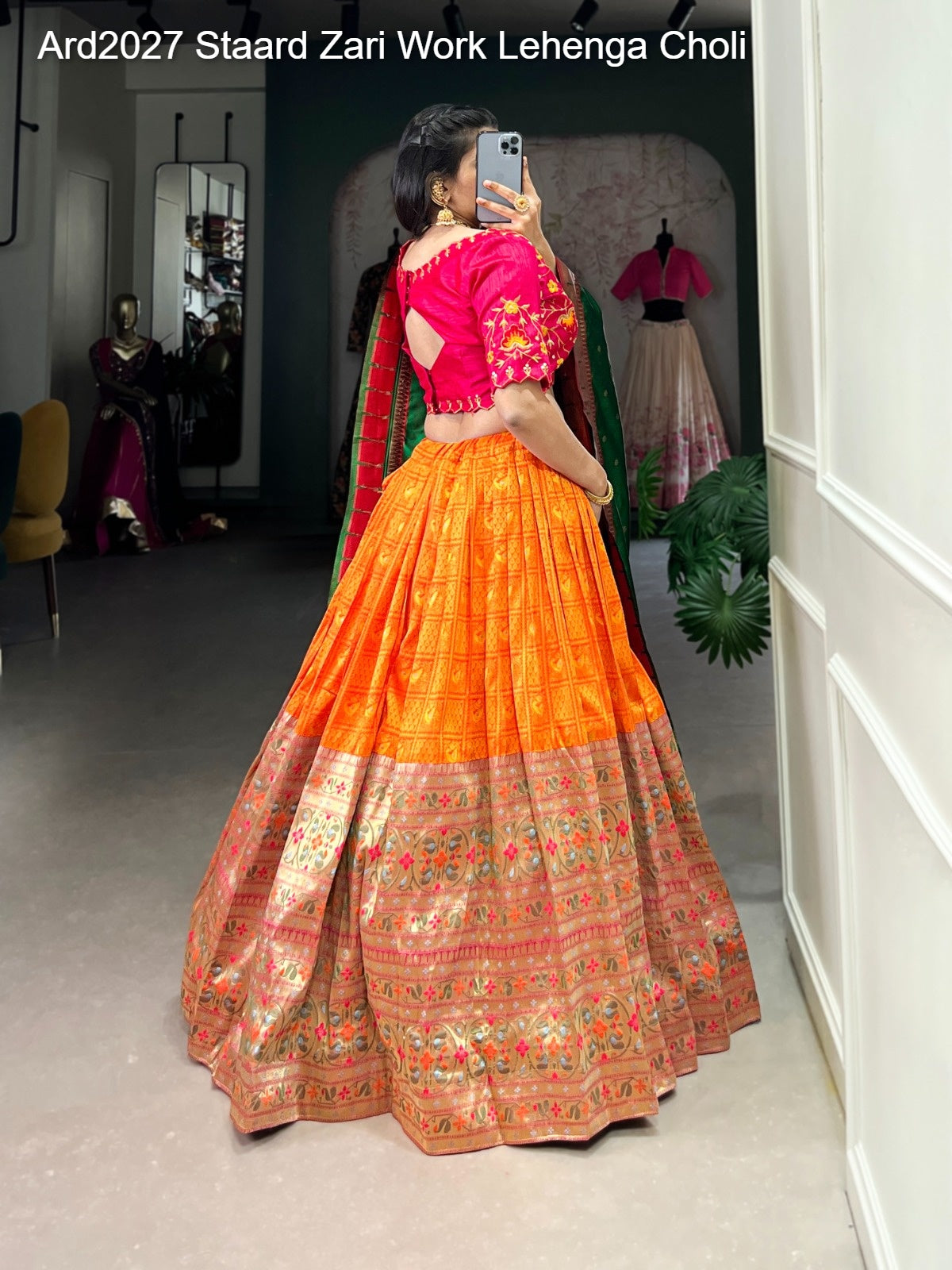 Ard2027 Staard Zari Work Lehenga Choli