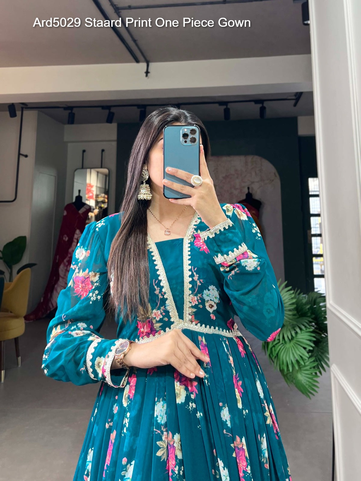 Ard5029 Staard Print One Piece Gown