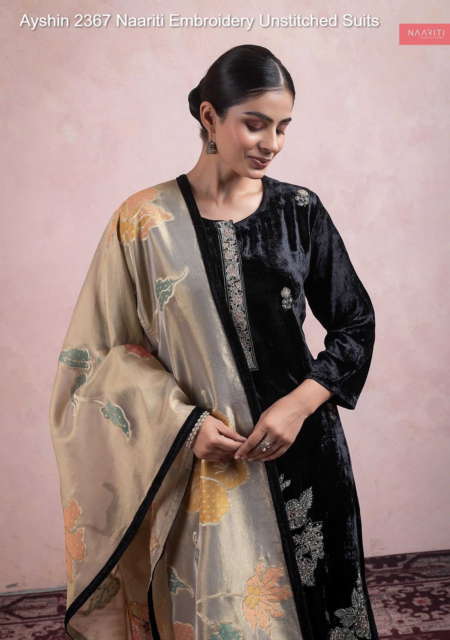 Ayshin 2367 Naariti Embroidery Unstitched Suits