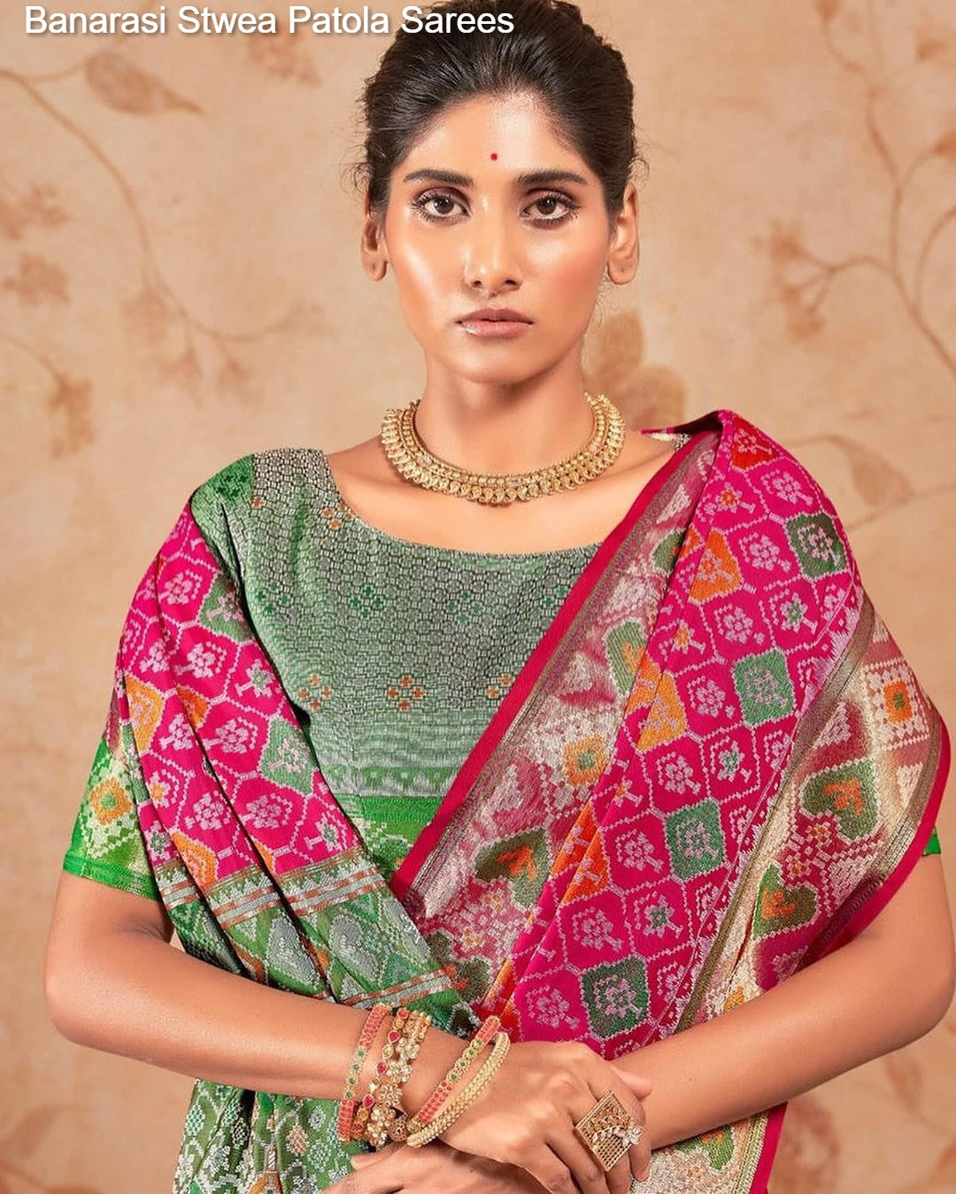 Banarasi Stwea Patola Sarees