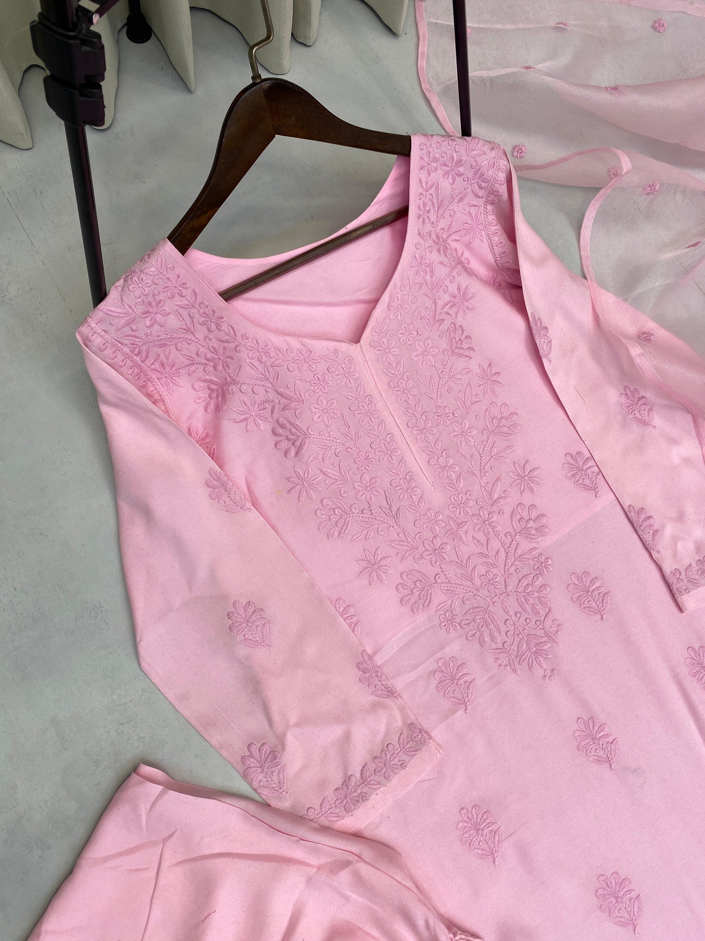 Be-287 Stlem Embroidery Work Pakistani Readymade Suits