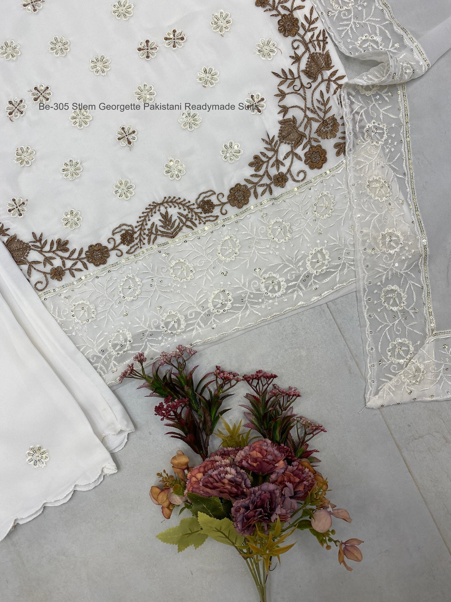 Be-305 Stlem Georgette Pakistani Readymade Suits