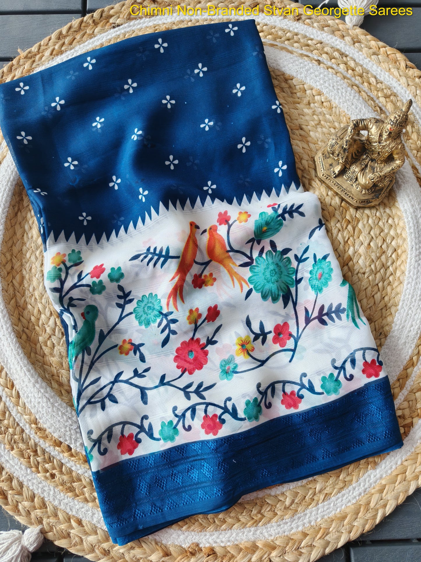 Chimni Non-Branded Stvan Georgette Sarees