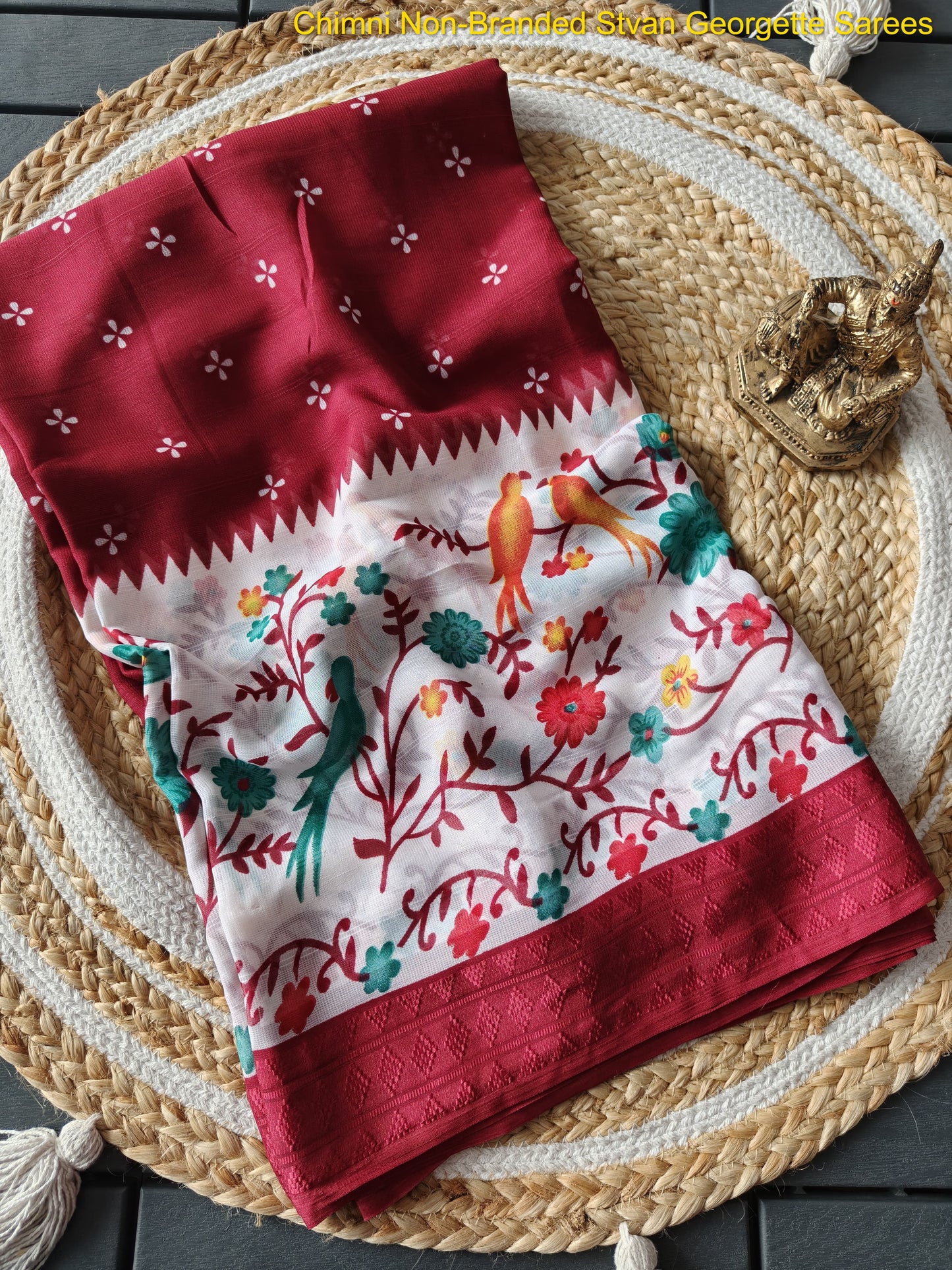 Chimni Non-Branded Stvan Georgette Sarees