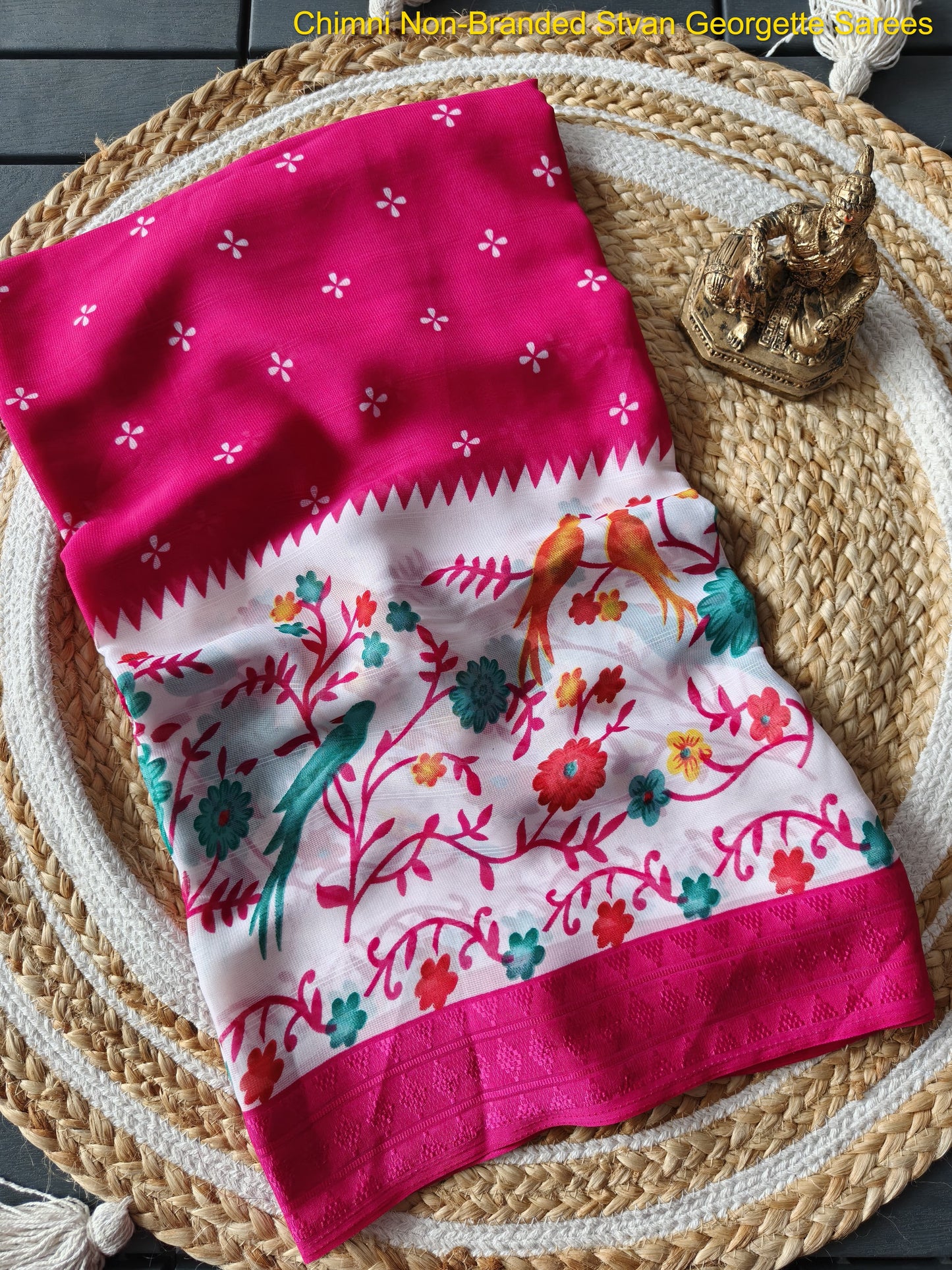 Chimni Non-Branded Stvan Georgette Sarees