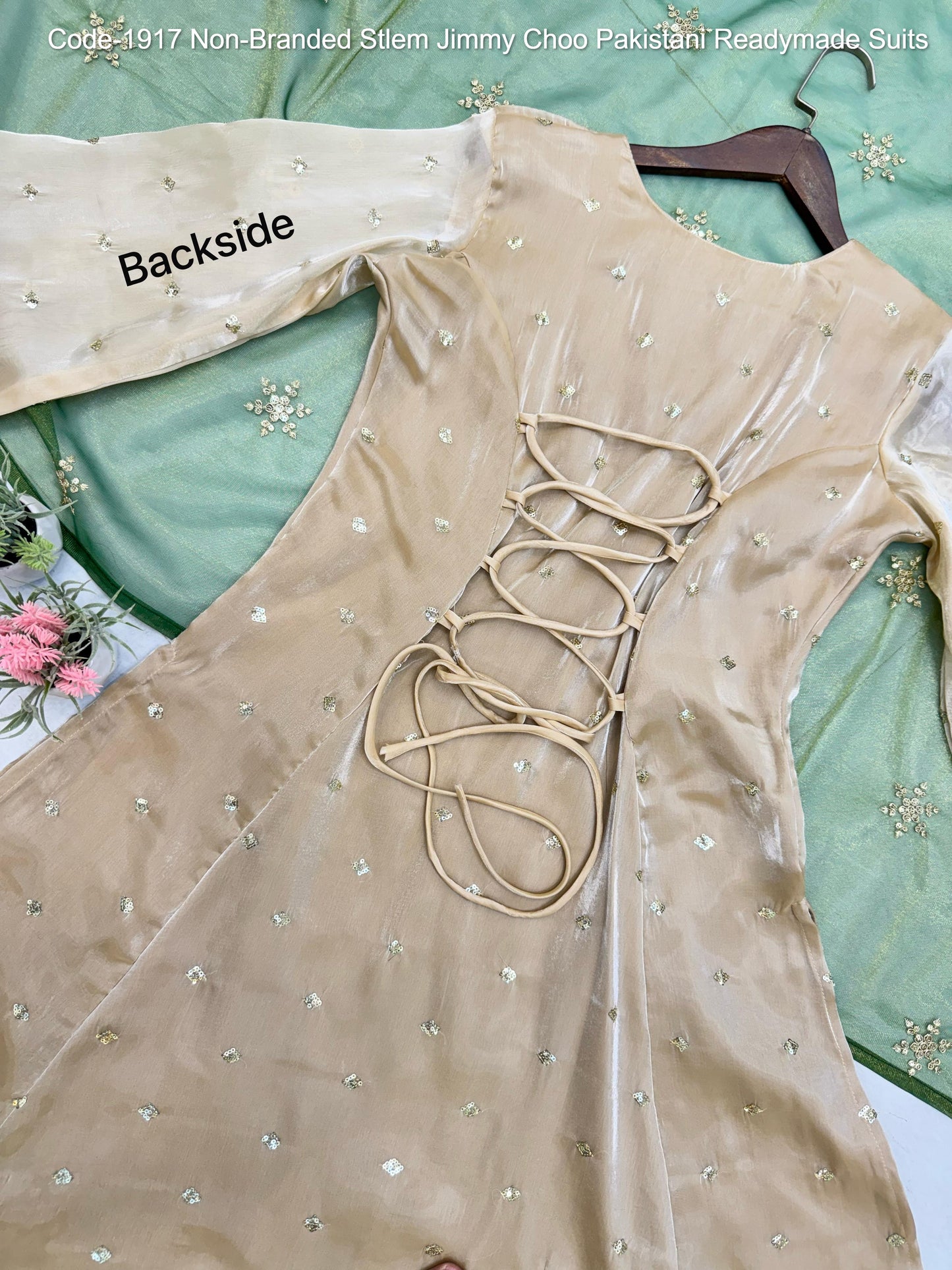 Code-1917 Non-Branded Stlem Jimmy Choo Pakistani Readymade Suits
