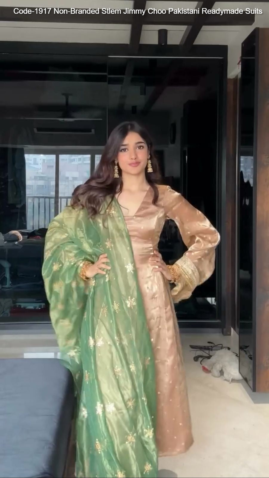 Code-1917 Non-Branded Stlem Jimmy Choo Pakistani Readymade Suits