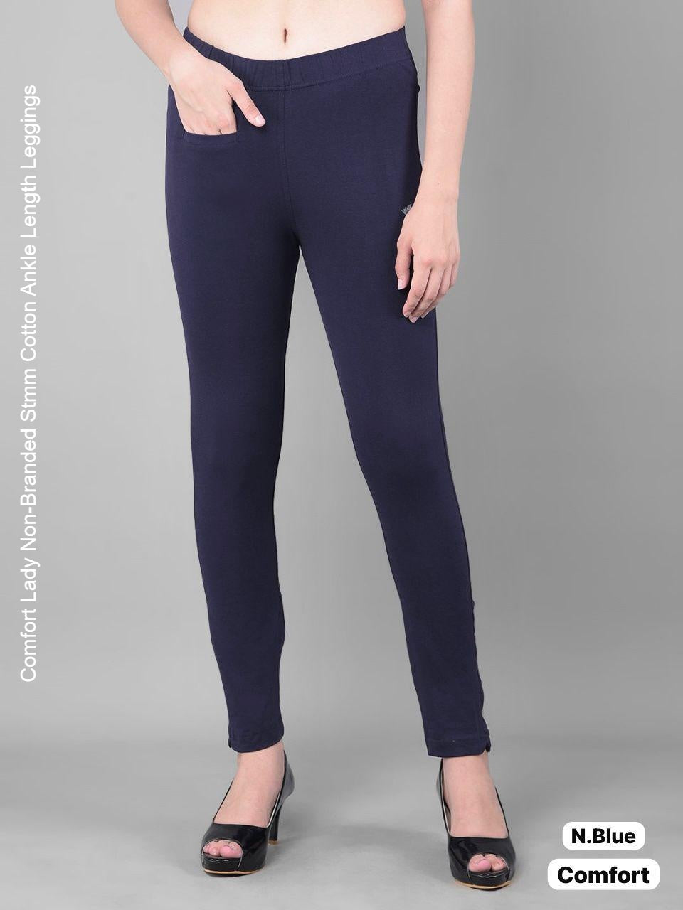 Comfort Lady Non-Branded Stmm Cotton Ankle Length Leggings