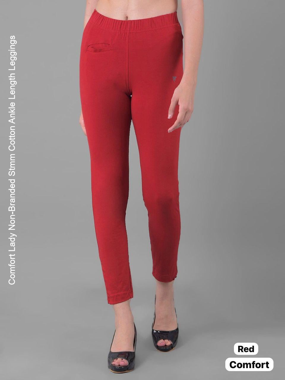Comfort Lady Non-Branded Stmm Cotton Ankle Length Leggings