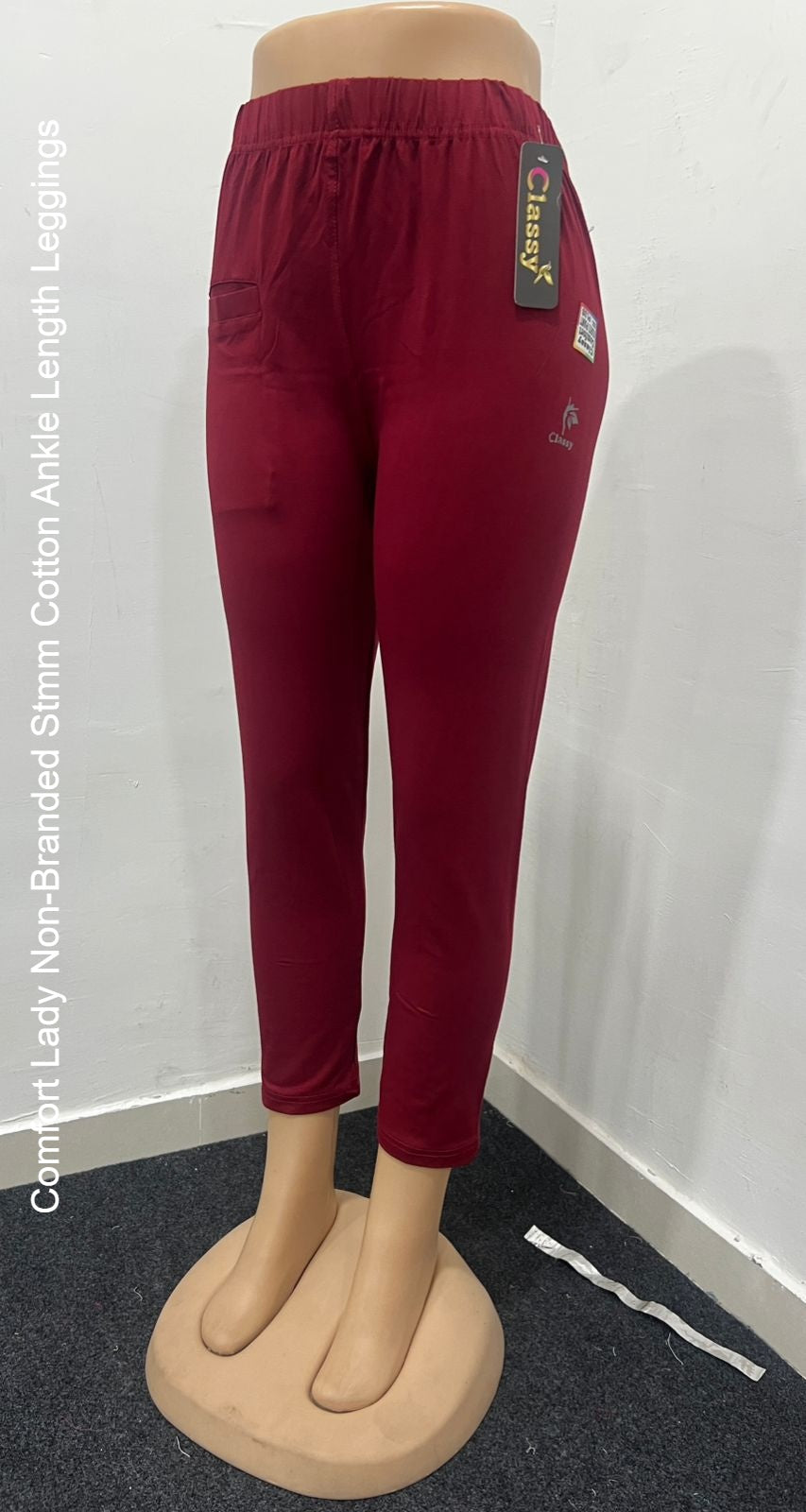 Comfort Lady Non-Branded Stmm Cotton Ankle Length Leggings