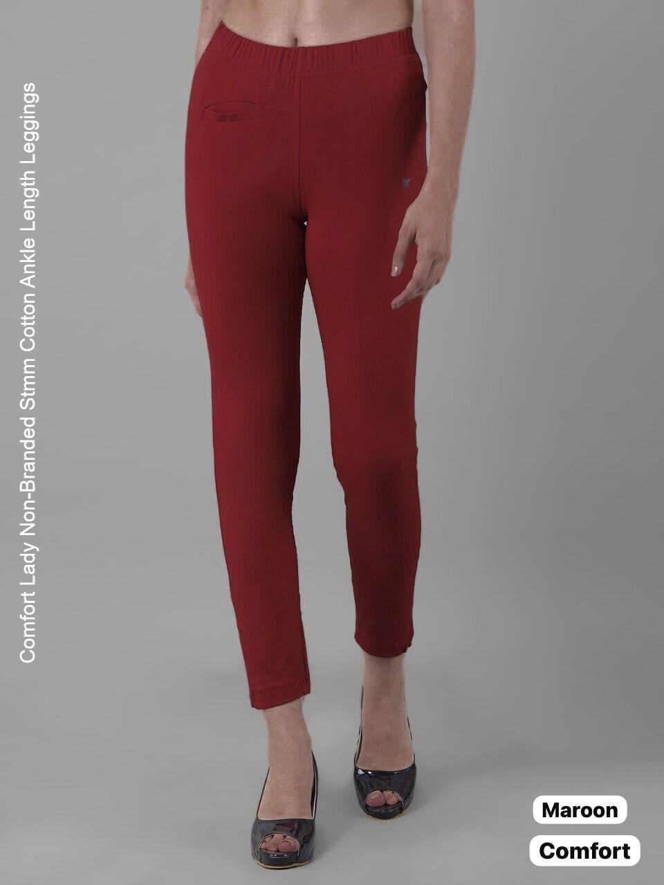Comfort Lady Non-Branded Stmm Cotton Ankle Length Leggings